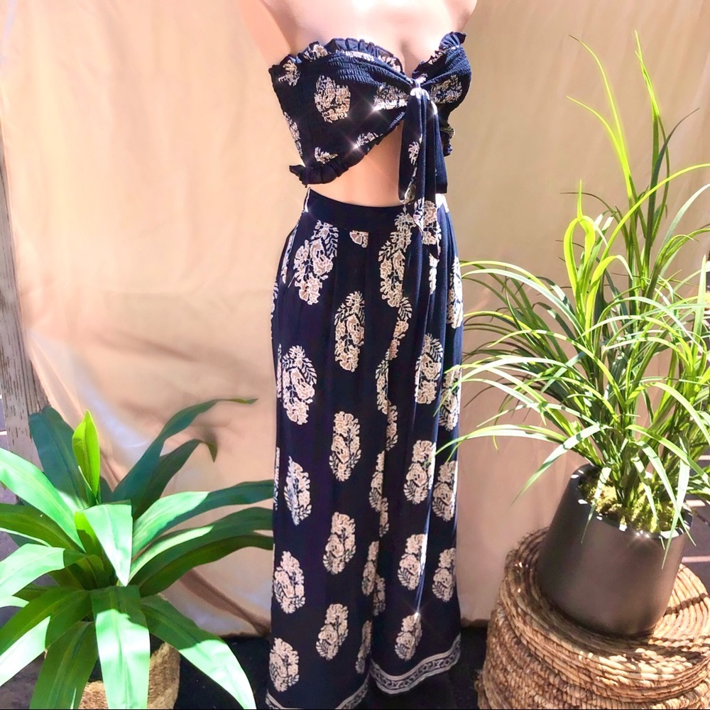 Navy Pant and Top Set
